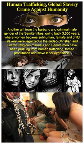 Slavery in the evil Judeo-Christian religious manual - Bible